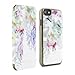 Official TED BAKER SS16 Apple iPhone 6 / iPhone 6S Hard Shell Back Case / Cover for Women / Girls, Snap on Case for iPhone 6S - ELEETA - White / Floral