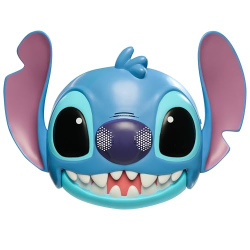 Just Play Disney Stitch Talking Mask with 25+ Sounds & Phrases, Adjustable Straps, Costume for Kids, Dress Up and Pretend Play Toy for Girls, Boys & Kids Ages 3 and Up