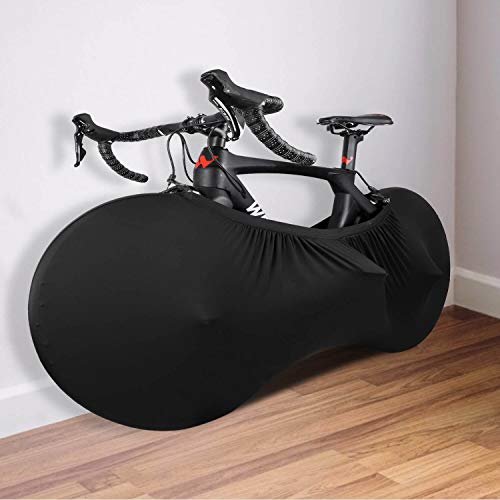 WESTGIRL Bicycle Wheel Cover, Anti-dust Indoor Bike Storage Bag, Washable Elastic Bicycle Scratch-Proof Protective Gear Tire Package for MTB Road Bike, Keeps Floors and Walls Dirt-Free