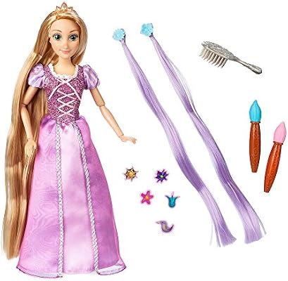 Amazon Com Disney Rapunzel Hair Play Doll Toys Games