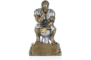 Decade Awards Monster Toilet Bowl Trophy - 6.5 Inch Tall | Monster Loser Award |Embrace Defeat with a Splash of Humor | Hilariously Perfect Last Place Beast Trophy - Engraved Plate on Request