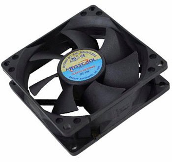 New Masscool Fd08025s1m3 4 80mm 3 4pin Sleeve Case Fan Quiet Wire Coating Rated Voltage 12v Dc