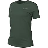 Nike Womens Legend Short Sleeve Crew T-Shirt (US, Alpha, Medium, Regular, Regular, Gorge Green)