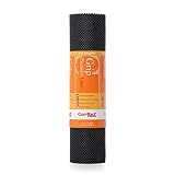 Con-Tact Brand Extra Thick Grip Premium Non-Adhesive and Non-Slip Shelf Drawer Liner, 18" x 10', Black