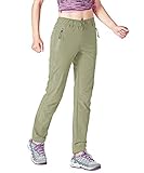 Gopune Women’s Outdoor Hiking Pants Lightweight Quick Dry Water Resistant Mountain Trouser
