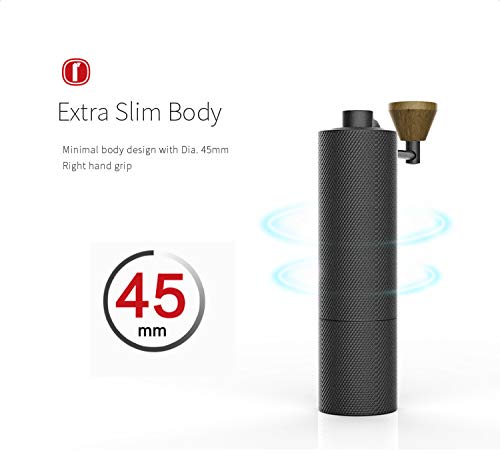 Timemore Chestnut Slim Plus Handkaffeemühle, von Hand gebrühter Kaffee, Espressomaschine, E&B, konischer Grat – Bild 2