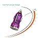 Car Charger Adapter, LED Glow Dual Smart USB Ports, Universal for Mobile Device,iPhone 7 7 Plus,6 6s,6s Plus,SE 5s,Samsung Galaxy S7,S6,S6 Edge,S6 Active,Note 5 4 3,Nexus 7 6(Color Light)