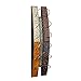 SEI Furniture Adriano Wall Mount Storage Wine Rack, 7.5 x 7.25 x 25 inches, Multicolor