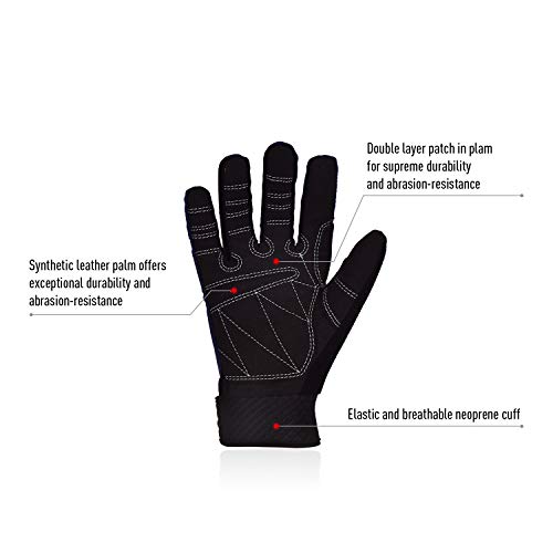 image for Vgo... 2Pairs Men's Breathable Sailing, Boating, Rowing and Kayaking G