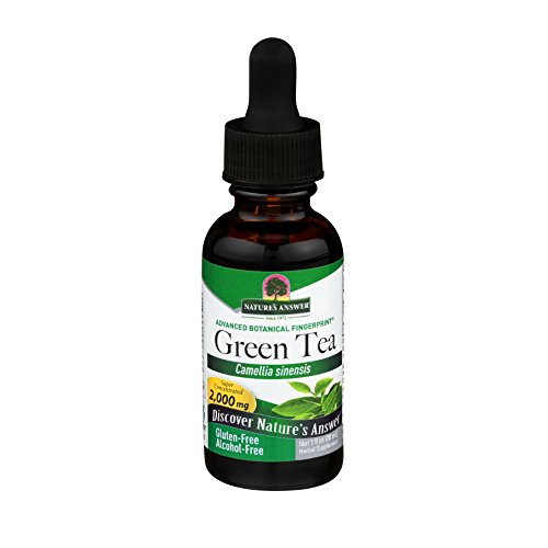 Nature's Answer Alcohol-Free Green Tea Leaf, 1-Fluid Ounce Nature's Answer Alcohol-Free Green Tea Leaf, 1-Fluid Ounce