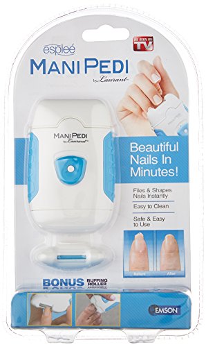 Emson 9926 Personal Mani Pedi, Blue/White