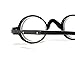 Calabria R314/R501S Vintage Retro Metal Reading Glasses +2.25 Black Men Women Designer Professor Round Single Power Readers