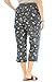 Women's Plus Size Convertible-Length Cotton Cargo Capri Pants