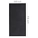 10 Pieces Leather Patches Leather Repair Kit for Couch Furniture Sofas Car Seats Handbags Jackets (Black)