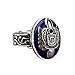 Perman Fashion Vintage Vampire Diaries Salvatore Damon Stefan Finger Family Crest Ring by Perman