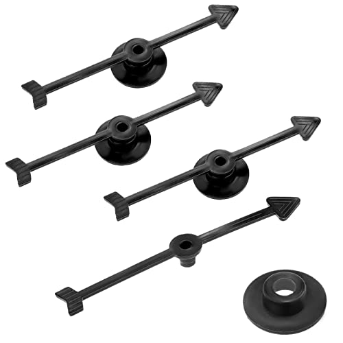 50 Packs Arrow Spinners Black Arrow Game Spinner Board Game Spinner