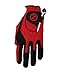 Zero Friction Junior Golf Gloves, Left Hand, One Size Golf, Red