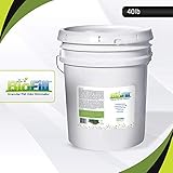 BioFill Artificial Grass Turf Granular Infill Deodorizer and Eliminator - All Natural, Long Lasting Pet Dog Urine Odor Deodorizer to Filter and Neutralize Odor in Turf Surfaces - 40 lb Pail White