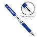 Aen Art Retractable Gel Ink Roller Ball Pens, Fine Point Writing Pens, Blue Ink Ballpoint Gel Pen with Grip (18-Pack )