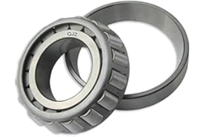 QJZ [1-Set] 30305 Tapered Roller Bearing 0.984" x 2.440" x 0.718" (ID x OD x W) | 25 mm x 62 mm x 18.25 mm (ID x OD x W) Premium Wheel, Axle, Transfer Case Output Shaft Bearings. [CrossRef: BR30305]