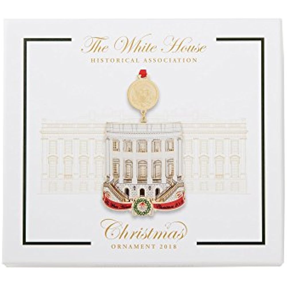 Official 2018 White House Christmas Ornament Home & Kitchen eBay