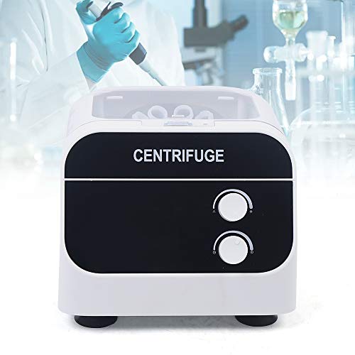 CALU LUKY Desktop Lab Centrifuge – 4000 RPM, 6 X 20ml Tubes, Timer & Speed Control, 110V