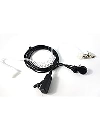 TalkPod 1 PIN Covert Auricular acústico de tubo para Vertex Walkie Talkie de radio bidireccional estándar