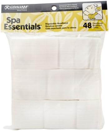 Graham Professional Salon Beauty Product Disposable HEADBANDS Hair Styling Color by Graham Professional