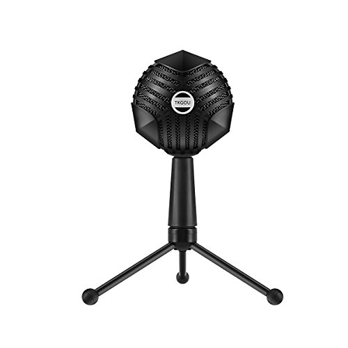 Professional USB Microphone, TKGOU PC Microphone for Windows and Mac Computer, Three Pattern Selects & Headphone Output Microphone for Recording, Podcasting, Streaming, Conference, Vocals, Chats(UM8) - Thumbnail 7
