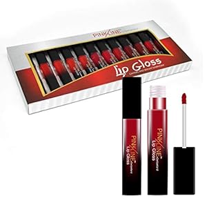 Pink Line matte lipgloss set of 12 Multi color combo offer