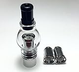 Globe for Wax Dual Coil Wick 510 Thread plus Two Replacements Coils [MOD7]