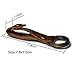 Key Chain for Keys,Car Key Rings &Key Case& Waist,100% Guaranteed Genuine Leather (Oil wax coffee)