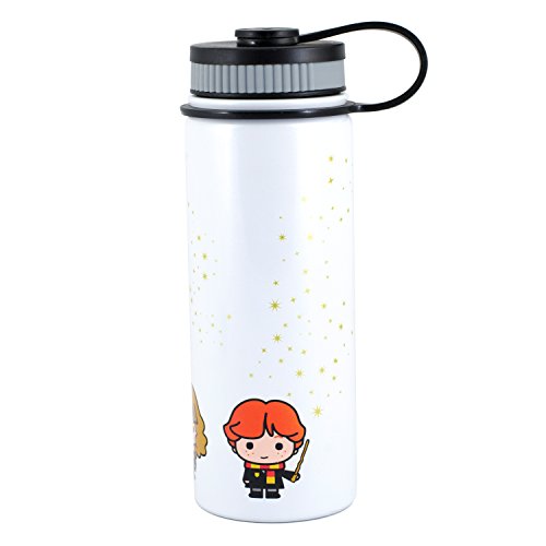 Harry Potter Stainless Steel Water Bottle Thermos White with Harry