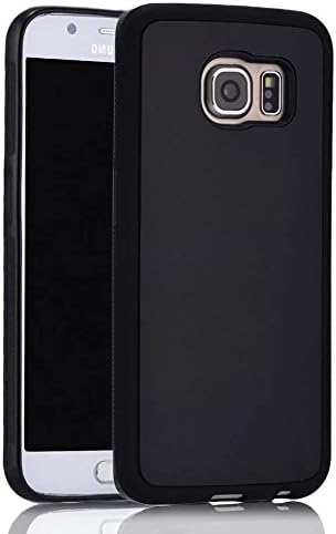 Geldy Anti Gravity Cell Phone Case for Samsung Galaxy Note 5 Magical Selfie Nano Suction Sticks to Glass Whiteboards Kitchen Cabinets Tile Metal (Black)