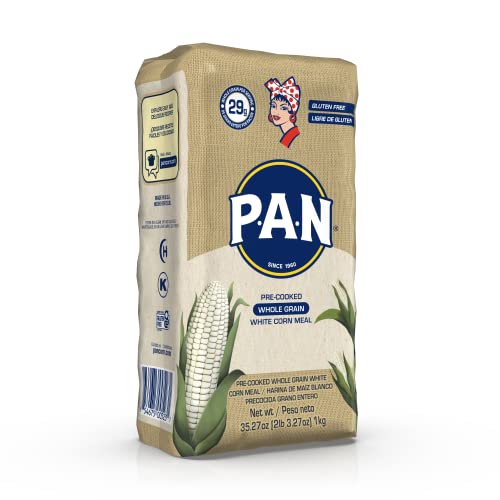 P.A.N. Whole Grain White Corn Meal Precooked Gluten Free and Kosher