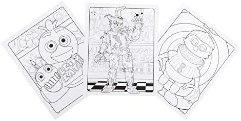 Download Crayola Five Nights At Freddy S Coloring Pages Adult Coloring 30 Count Amazon Sg Toys Games