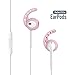 AhaStyle 3 Pairs AirPods Ear Hooks Cover Silicone Accessories Compatible with Apple AirPods and EarPods Headphones(Pink)