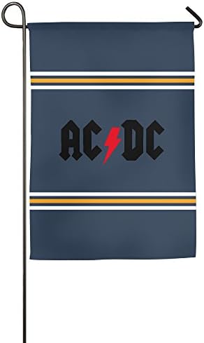 Ptloveing ACDC Logo House Flag Home Flag