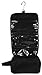 Ensign Peak Hanging Travel Bag with Toiletries Organizer and 360 degree Swivel Hook, Black