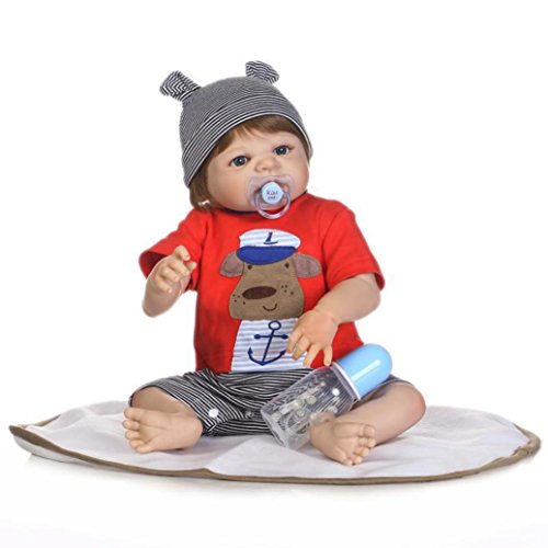 Yeefant 1PC Newest Fashion Simulation Contemporary Pacifier Dolls Reborn Doll Baby Toy Cute Gift Baby Nipple,Safe and Durable Gift for Toddlers and Kids, 0-6 Months,Pink