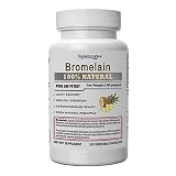 #1 Bromelain by Superior Labs - Non Synthetic! - 2,400gdu/gram. 500mg, 120 Vegetable Caps - Made in USA, 100% Money Back Guarantee by Superior Labs