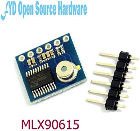Fevas Non-Contact Thermometer Module Serial Output Data Directly MLX90615 IR Human Infrared Thermometer