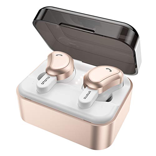 AMORNO Wireless Earbuds Bluetooth 5.0, in-Ear Deep Bass Headphones