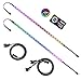 ALITOVE Addressable RGB PC LED Strip ARGB Magnetic PC Case Strip Light for ASUS Aura SYNC Gigabyte RGB Fusion MSI Mystic SYNC ASRock Polychrome RGB 3 pin 5V ADD Header Motherboard, 36cm 21 LED, 2pcs