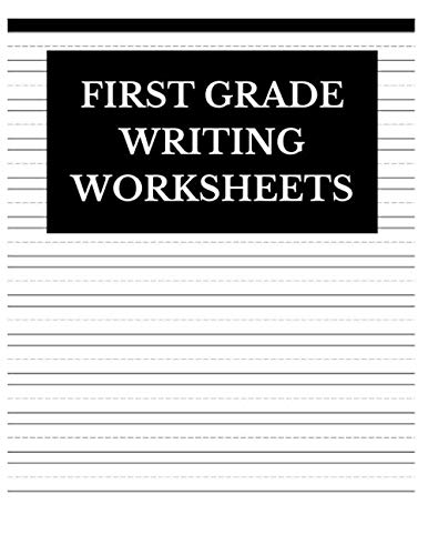 first grade writing worksheets lined journal notebook to write in journals centric 9781076664310 amazon com books