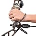 ELONG OUTDOOR Archery Bow Wrist Sling Paracord Braided- Survival Hunting Shooting - Durable Leather-5 Color