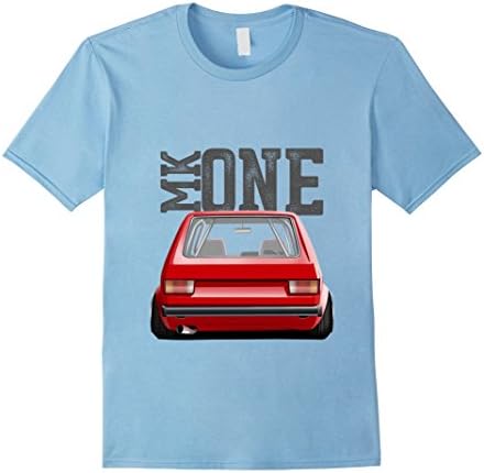 Mens low red golf one mk1 gti t-shirt men women Medium Baby Blue