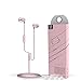 Uiisii HM7 In-Ear Metal Earbuds Headphones Wired Heavy Bass Earphones with Microphone for iPhone, iPod, iPad, MP3 Players, Samsung Galaxy, Nexus, BlackBerry etc (Pink)