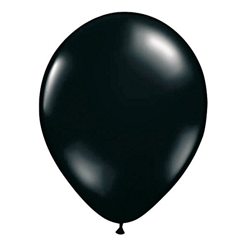 Folat 08085 Black Balloons 30 cm-100 Pieces — image 1
