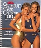 Swimsuit Desk Calendar 1992 - Sports Illustrated (Rachel Allison and Elle MacPherson cover) by
